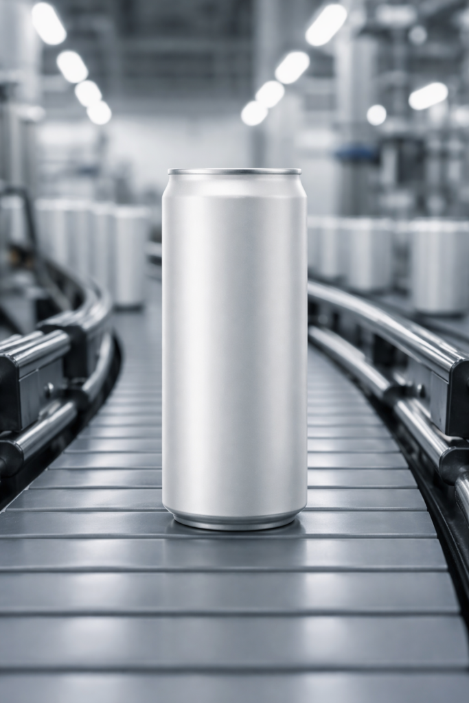 En energidricka på ett rullband